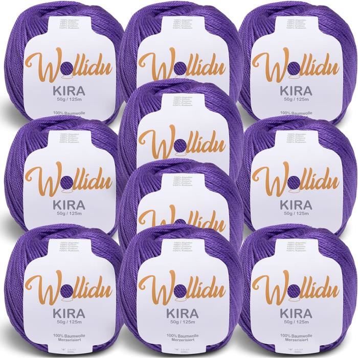 Paracord Planet Lot De 3 Pelotes De Fil De Coton - Poids Moyen 100 % Coton (Jewels Ombre