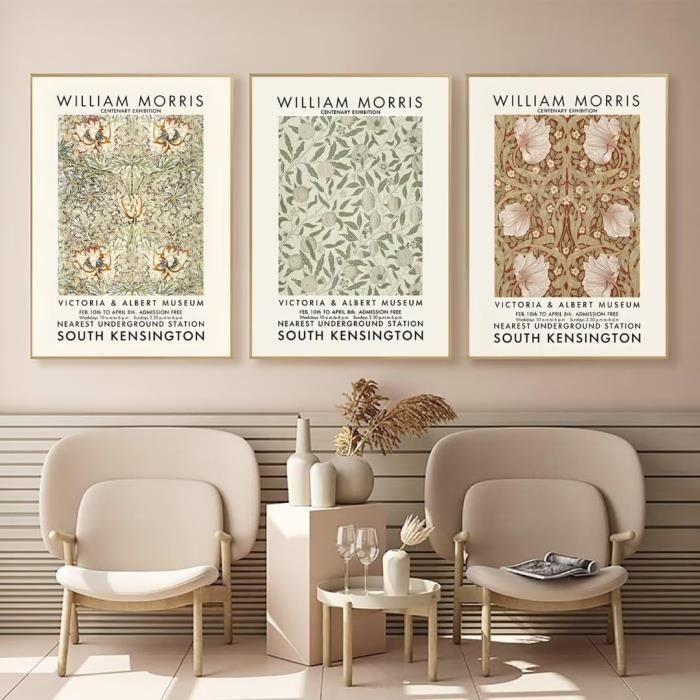 Tableaux Muraux Abstraits Nordiques - Lot De 4 Toiles Noires Et Or - Déco Salon Et Chambre
