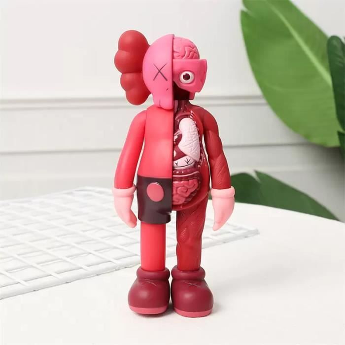 KAWS – compagnon de Dissection rouge de 20cm, figurine d'action à  collectionner, modèle de jouet/décor de chambre, cadeau de noël - Cdiscount  Maison