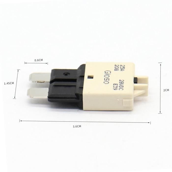 Adaptateur Fusible ABSOPRO 32V Standard Avec 2 Fusibles 15A | Pour Voiture Camion Bateau | Installation Facile - 10