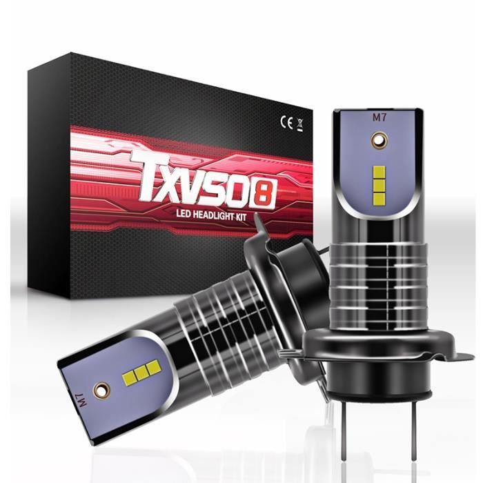 H7 Led 55w Phare De Voiture LED, 2pcs Voiture Auto Mini Kit De
