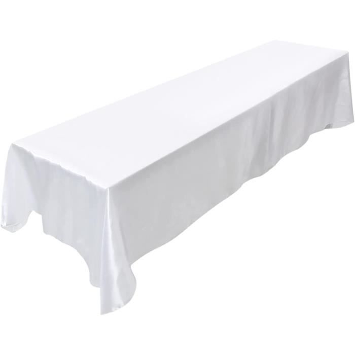 Highdi Nappe Rectangulaire En Satin Tissu, Nappe De Table