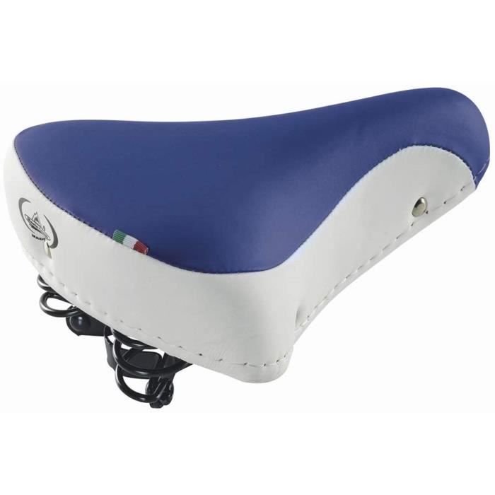 Cucuba Selle De Velo Vintage Montegrappa Original Produit Artisanal Italien Fait A La Main en Cuir Synthetique avec Deux Ressorts M Cdiscount Sport