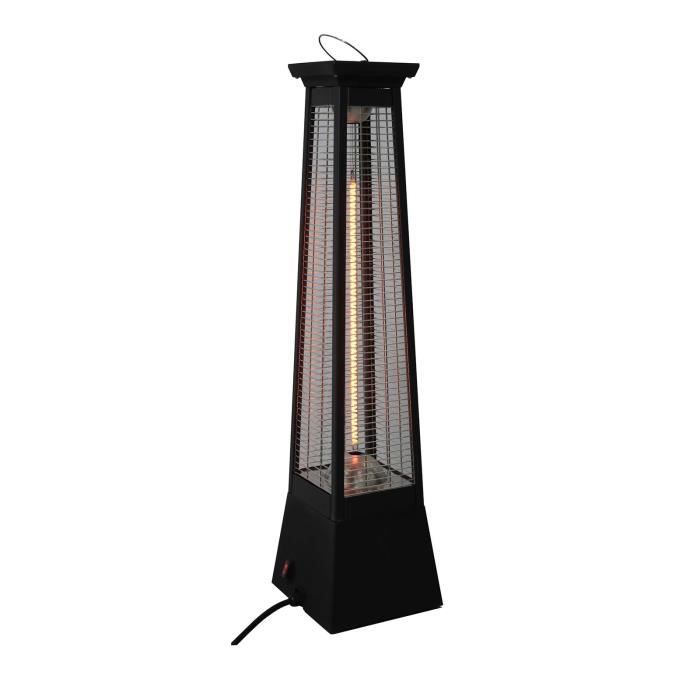 Radiateur Infrarouge Terrasse Alpina 2000W | Intérieur/extérieur IP55 | Suspendu Mural/plafond