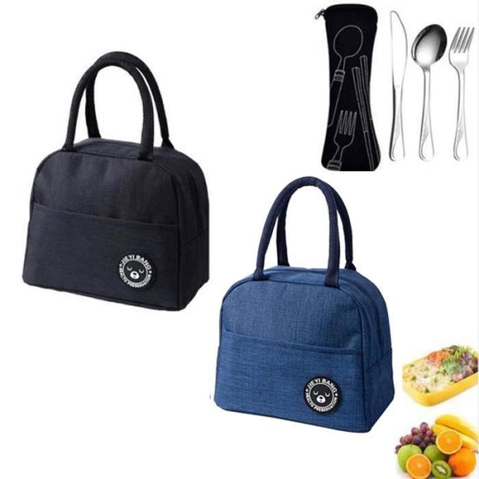 Sac À Lunch Isolé Pique-nique Étanche Main Goûter Repa Isotherme Déjeuner Voyage Sac À Lunch Isolé Pique-nique Étanche Main Goûter Repa Isotherme Déjeuner Voyage