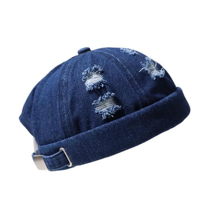 Lot De 8 Casquettes Sans Bord Faringoto - Chapeau Docker Velours Côtelé - Style Vintage Streetwear Hip Hop