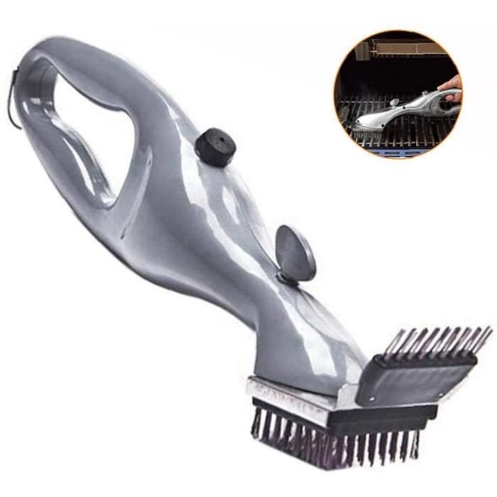 Brosse Nettoyage Grill Barbecue Vapeur Acier Inoxydable Outil Nettoyage Grill 