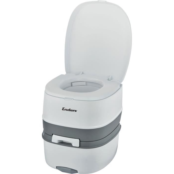 Toilettes de camping - Enders - Supreme - Chimique - Plastique - 44 cm de hauteur dassise