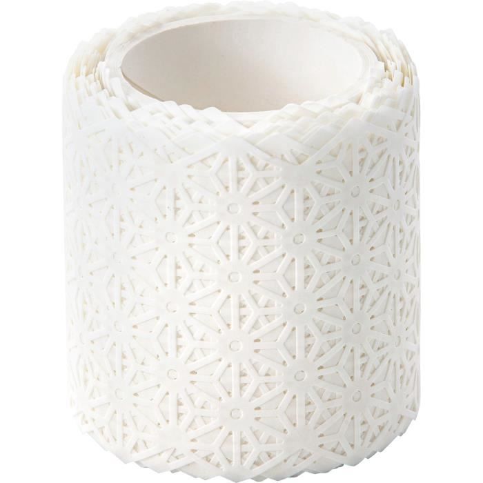 Washi-Dekor « Blanc »