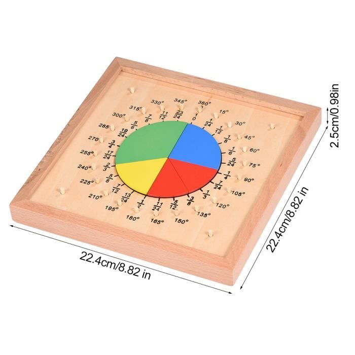 200 Pièces Disques En Bois Colorés - Jouet Éducatif Mathématique Pour Enfants - Apprentissage Par Le Jeu
