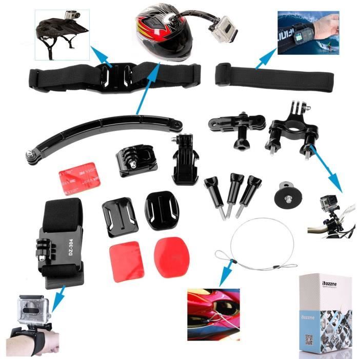 Adaptateur RAM Mount Pour GoPro Hero 1/2/3/3+/4 - Diamètre 2.5cm, Fixation Solide Pour Supports Universels