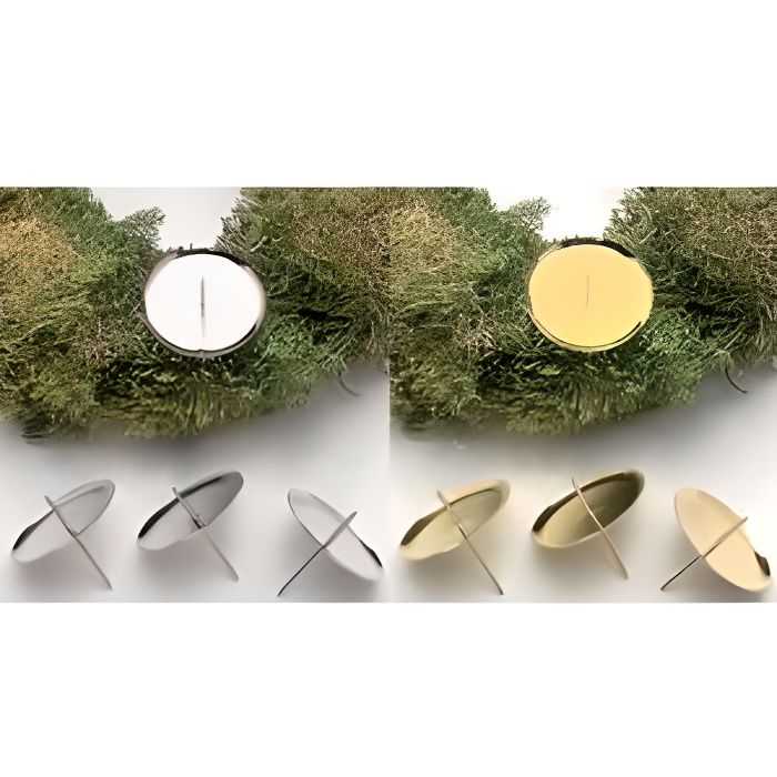 Bougeoir Couronne, Bougeoir De L'Avent 8 Cm, Bougeoir En MéTal