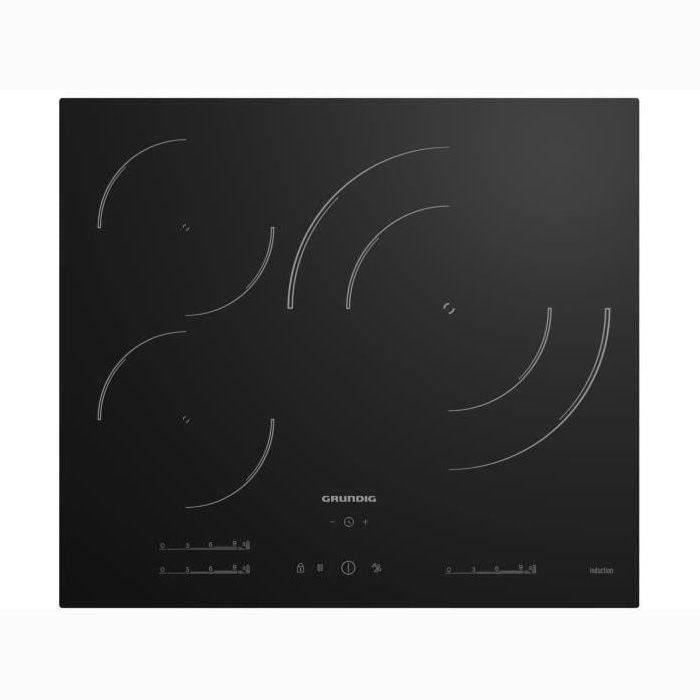 Plaque de cuisson induction GRUNDIG - 3 feux - 60 cm - GIEI627379PN