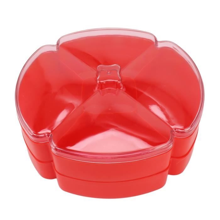 Amokk Plateau De Service Divisé Avec Couvercle Et Poignée, Plateau à