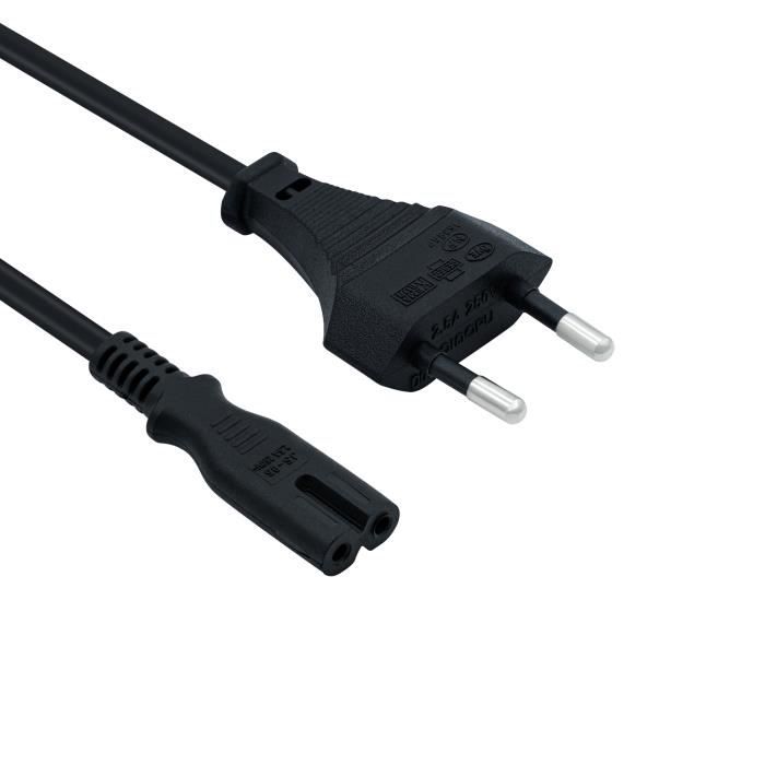 Câble de cordon d'alimentation AC de 1,5 m pour PS5 / PS4 / PS3