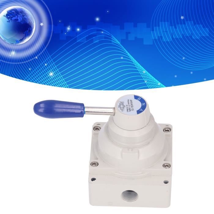 Vanne Pneumatique Manuelle 5/2 Kelm - Commande Poussée/pulture, 1/4" Pour Cylindres