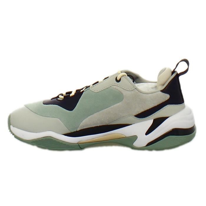 Basket Puma THUNDER COLOUR BLOCK Vert Cdiscount Chaussures