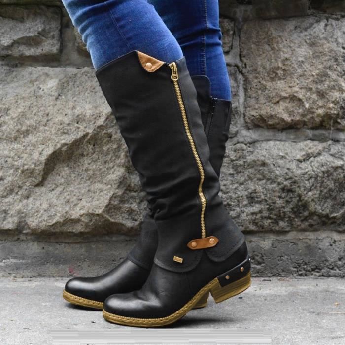 botte cowboy femme pas cher