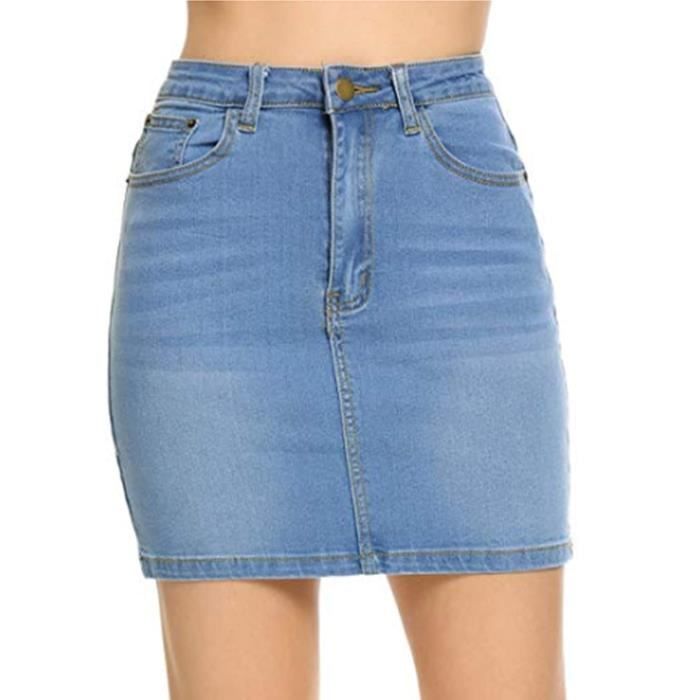 mini jupe denim