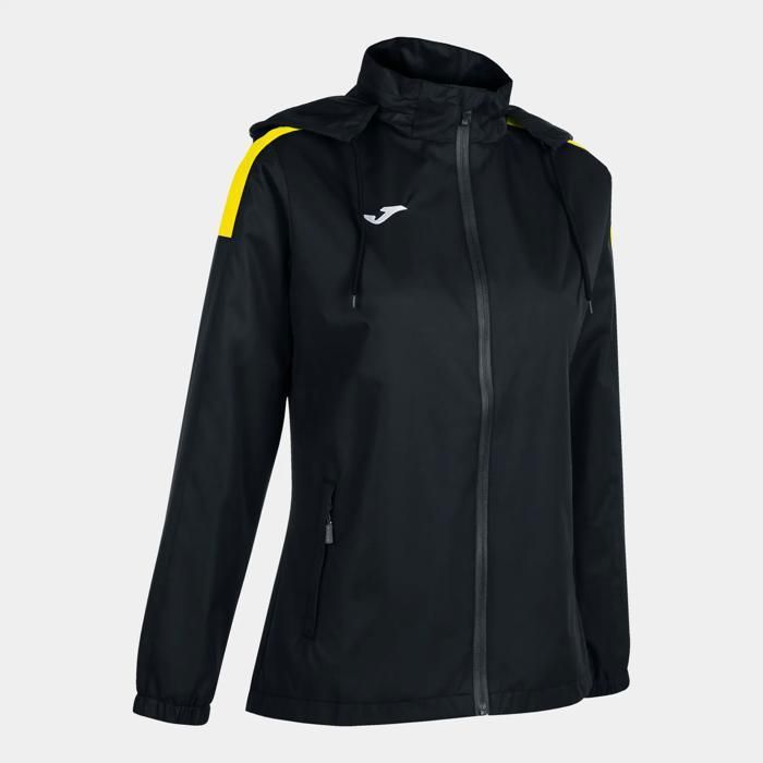Veste Coupe vent femme Joma Trivor - noir/jaune Veste Coupe vent femme Joma Trivor - noir/jaune