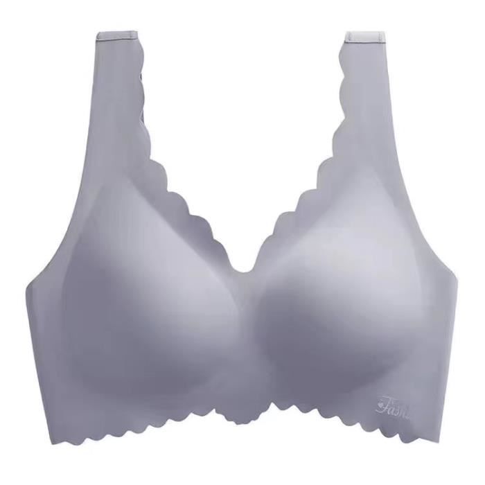 Joyshaper Femme Soutien-gorge Bandeau Sans Coutures et Sans Armature Tube Top Push Up Débardeur Crop Top Haut, beige, S