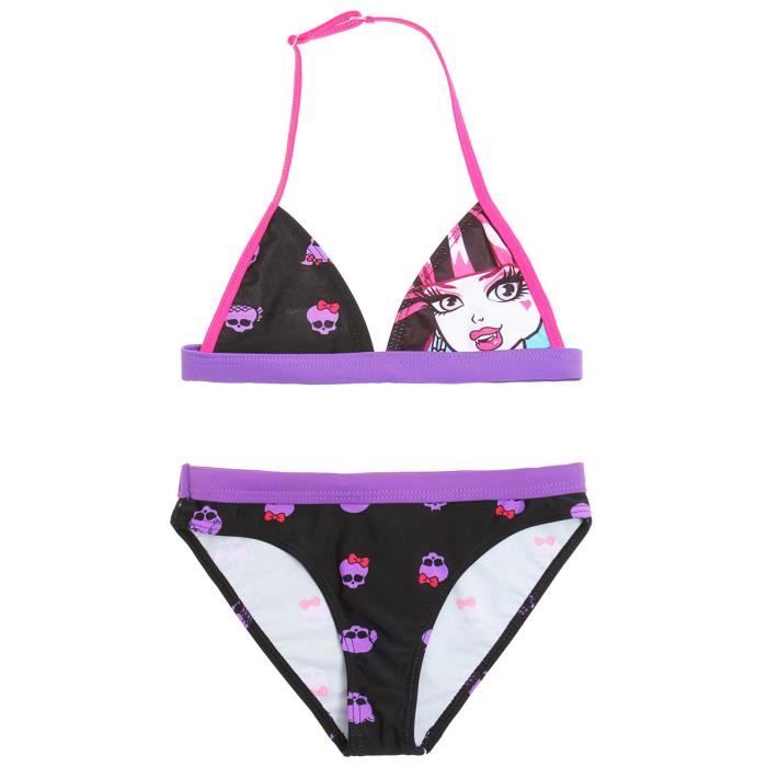 Maillot De Bain Enfant Fille Triangle 10-16 Ans Ensembles De