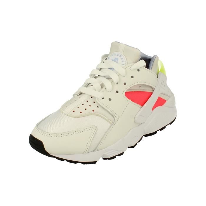Chaussures de running Nike Femme Air Huarache - Blanc - Garçon - Enfant - Régulier