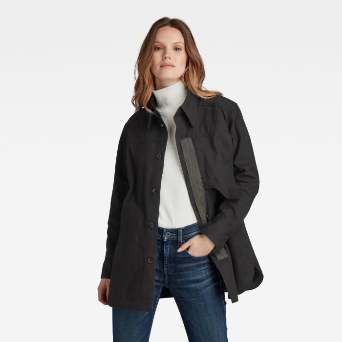 Surchemise col marin femme Gtar - dk black Dk black - Cdiscount Prêt-à ...