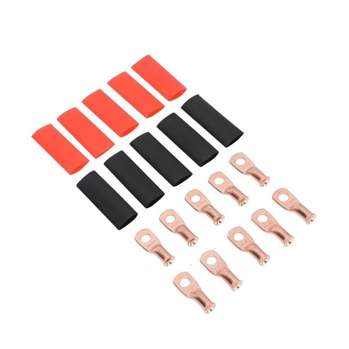 Connecteurs De Batterie 50A - Lot De 10 Pièces - Pour Câbles AWG 6, 8, 10/12 - Déconnexion Rapide, Couleur Grise