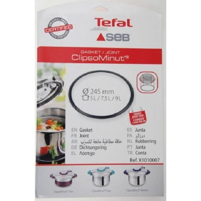 Joint pour Cocotte minute SEB X1010007 - 245 mm - Blanc