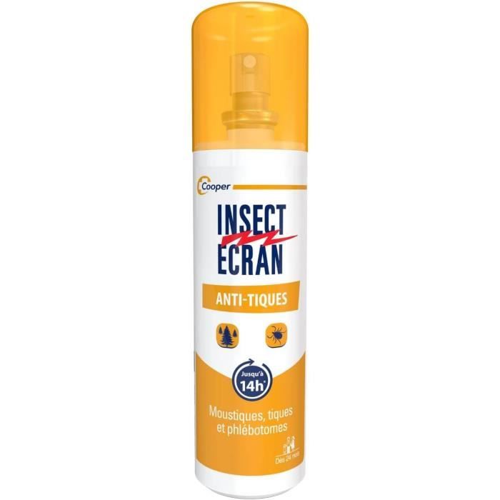 Spray répulsif anti-moustiques zones infestées Insect écran - spray contre les moustiques