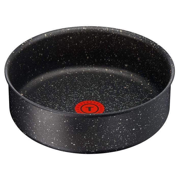 Tefal Ingenio Force Sauteuse Tous Feux Dont Induction, Aluminium, Noir, 24  cm avec indicateur de chaleur Thermo-Spot, ingéré - Cdiscount Maison