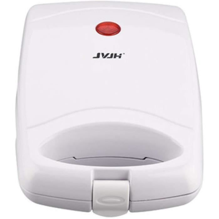 Machine à Sandwiches Et Burgers 600W - Revêtement Antiadhésif, Timer Numérique, Plaques Amovibles Lavables Au Lave-vaisselle