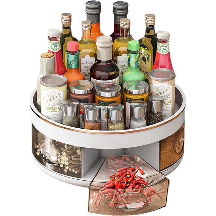 Plateau Tournant Plateau De Rangement Rotatif À 360 ° Lazy Susan