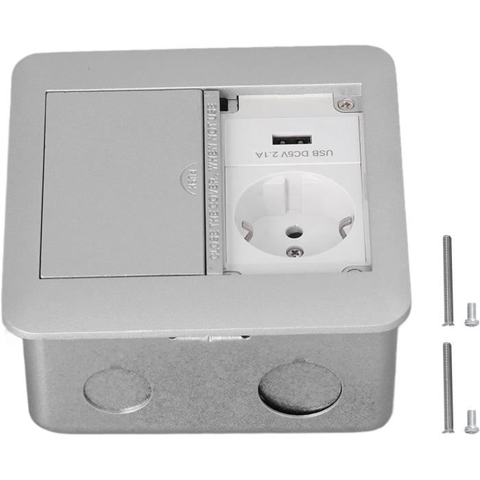 Prise Électrique Au Sol Ac250V Prise Encastrée Étanche 2 Prises Eu — free download