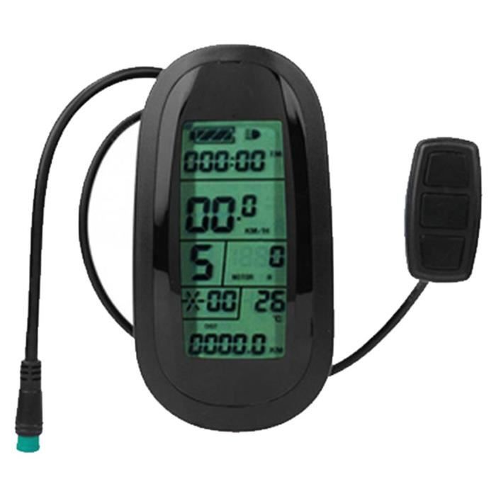 Contrôleur Moteur Scooter 36V 350W Avec Écran LCD - Étanche, Brushless, Pour Vélo Électrique