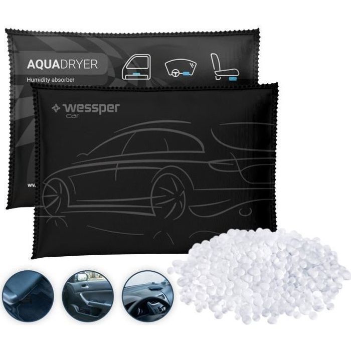 Déshumidificateur Réutilisable En Gel De Silice - Pour Voiture, Maison - Anti-Buée, Anti-Moisissure - 3