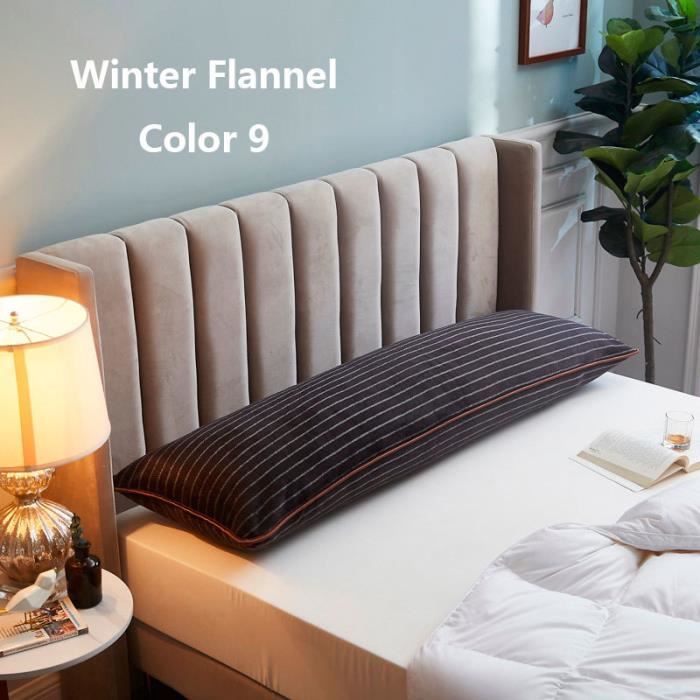 La taie d'oreiller de Couleur Unie de Flanelle Convient au Bureau taie d'oreiller de canapé à la Maison de Tissu