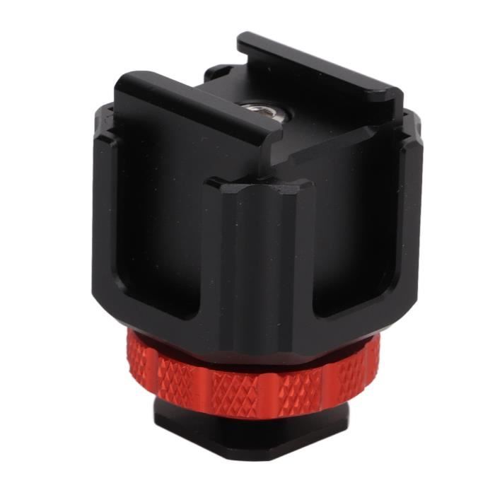 Sxhlseller Adaptateur Chaussure Chaude Photo - Alliage Aluminium 1/4" 3/8" - Support Équipement