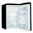 Réfrigérateur table top rétro noir - AMICA - AR1112N - 106L - Froid statique - Classe A++-1