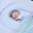 ZV25687-Berceau bébé, berceau nouveau-né portatif super doux et respirant, lit de nouveau-né Cocoon Snuggle 80 * 50cm-1