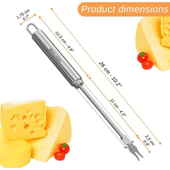 Couteaux à fromage professionnels 2 pièces - Coupe-fromage - Coupe-fromage  en acier