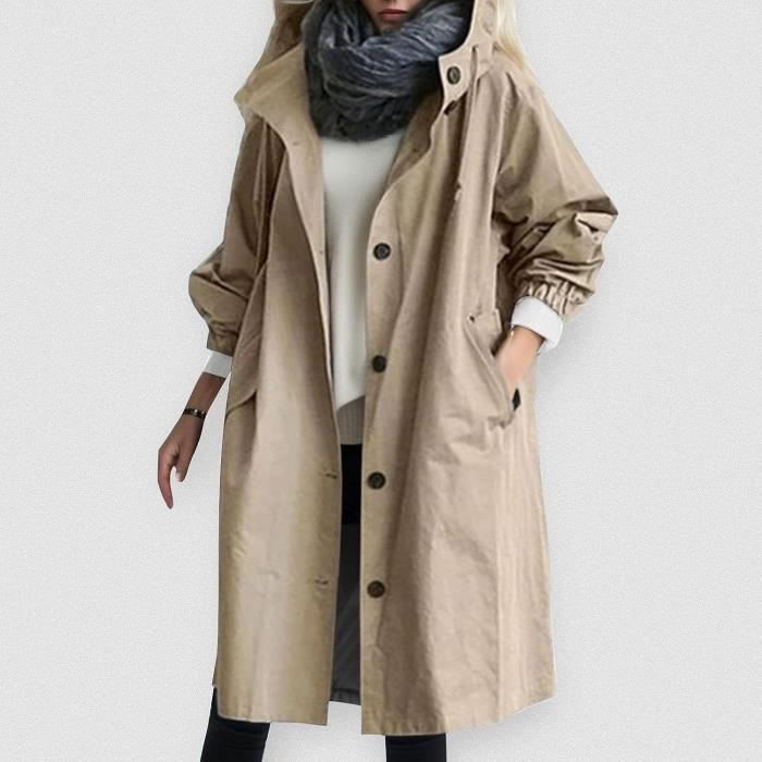 Coupe vent kaki femme cheap