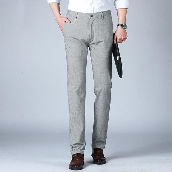 Pantalon lin homme zalando best sale