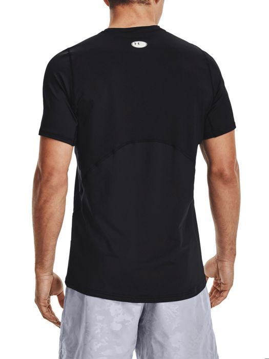 Maillot Under Armour ajuste a manches courtes noir 3XL Noir blanc Cdiscount Sport