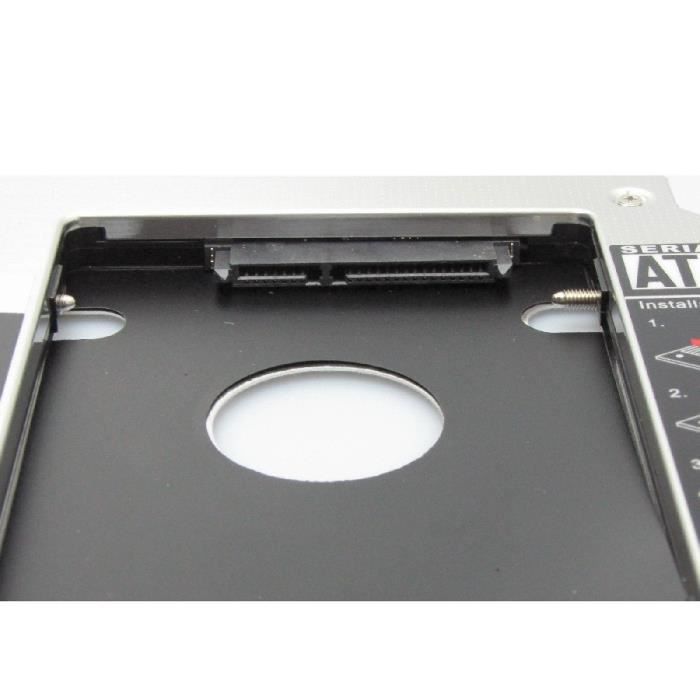 NELBO HDD Caddy SATA HDD / SSD rack pour le montage d'un deuxième HDD ...