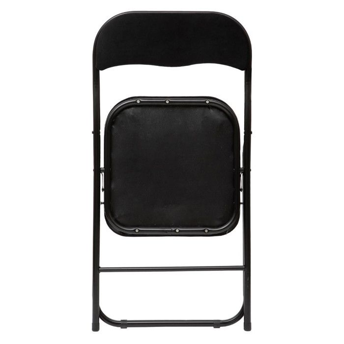 Chaise Pliante Basic Noire 79 Cm - Paris Prix - Idéale Pour Événements Et Jardin