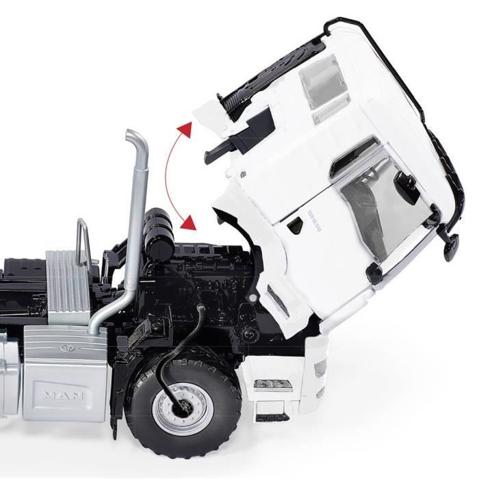Herpa Camion Miniature Iveco S-Way Tracteur 3 essieux (6x2), Bleu trafic, Miniature à l’échelle 1 Herpa Camion Miniature Iveco S-Way Tracteur 3 essieux (6x2), Bleu trafic, Miniature à l’échelle 1