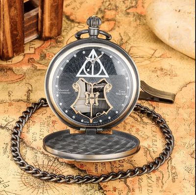 MONTRE DE POCHE GOUSSET LUXE KYANITE D'OR