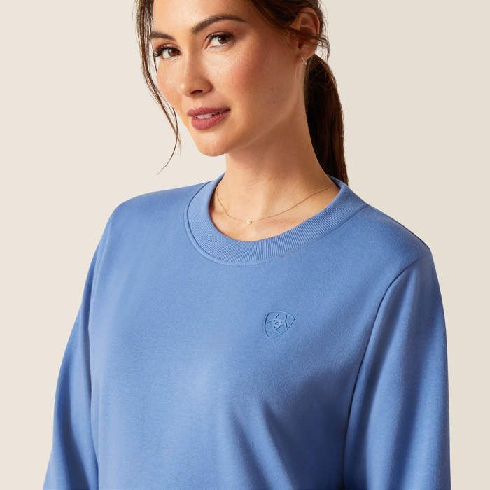 Pull à capuche décontracté bleu marine Dries Van Noten en solde